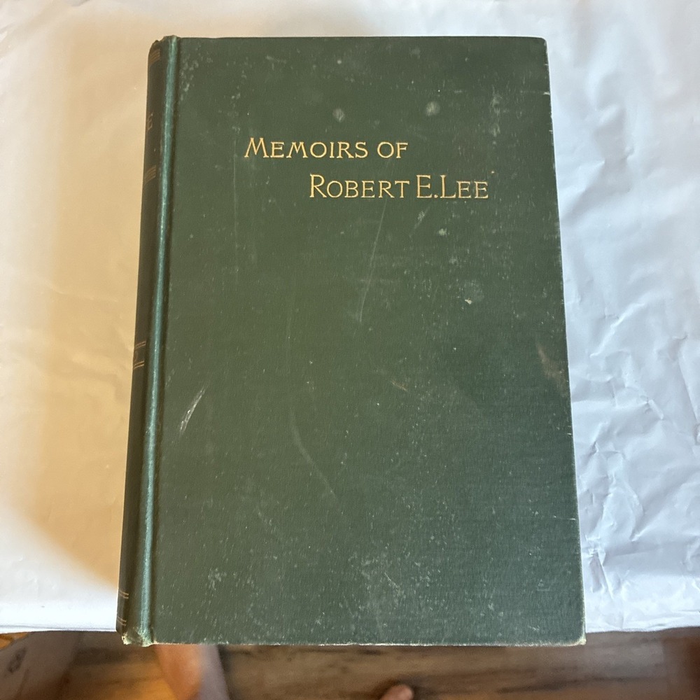 Memoirs of Robert E Lee by AL Long 1886 First Edition